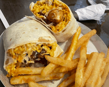 Black Sheep Burrito & Brews signature dishes Flock of Tacos
California Burrito
Chicken Quesadilla